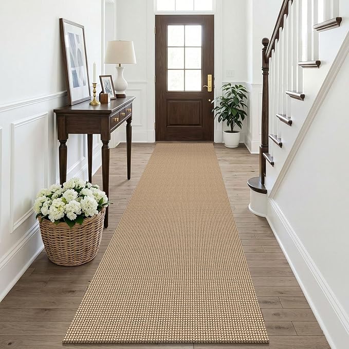 KOZYFLY Boho Runners for Hallways 2.6x10 ft Washable Kitchen Runner Non Slip by KOZYFLY