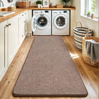 Keeko Soft 2x6 Runner Rug Brown, Bedside Rugs - Image 7