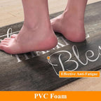 HEBE Anti Fatigue Kitchen Rugs Set of 2, Non Slip Cushioned Kitchen Mats - Image 3