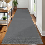 IOHOUZE Washable Runner Rug 3x12 Non Slip Rubber Backed Extra Long Hallway by iOhouze