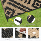 Outdoor Rugs Patio Camping Waterproof - Image 6