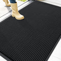 OLANLY Front Door Mat Indoor Outdoor Entrance, Waterproof Heavy Duty Doormat by OLANLY