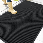OLANLY Front Door Mat Indoor Outdoor Entrance, Waterproof Heavy Duty Doormat by OLANLY