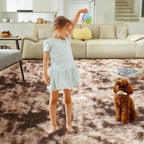 Ultra Soft Rug for Living Room, 6X9 Fluffy Shag Area Rug for Bedroom, Modern - Image 7