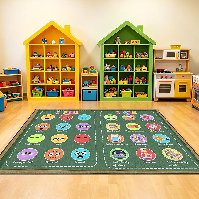 Classroom Rug Elementary 5x7 ft, Calming Corner Rug - Image 8