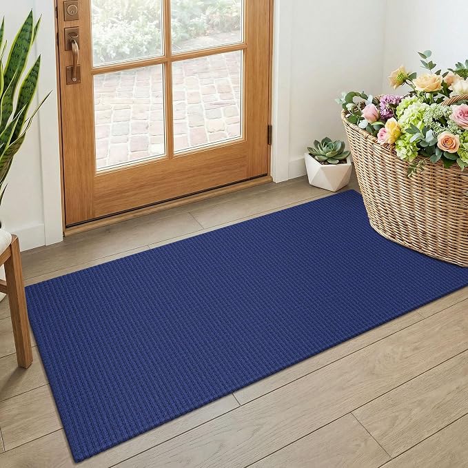 KOZYFLY 2x4 Entry Runner Rug, Small Washable Runners by KOZYFLY