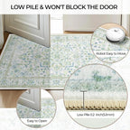 CAPALOCA Machine Washable Rugs Nursery Rug 3x5 Cute Girl Non Slip Low Pile - Image 5