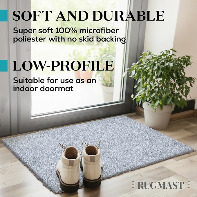 Premium Microfiber Indoor Door Mat – 32"x48" Washable Entry Mat, Waterproof - Image 5