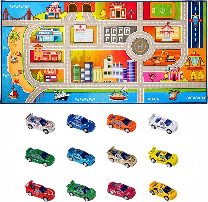 Booooom Jackson Kids Carpet Playmat - Image 6
