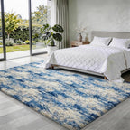 Ophanie Blue and Gray Area Rugs - Image 5