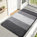 Kitinjoy Indoor Outdoor Door Mat, 59x32 Non-Slip Absorbent Dirt Trapper by Kitinjoy