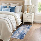 RELEANY Washable Area Rugs 2'x5' Non-Slip Modern Abstract Soft - Image 2