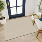 KOZYFLY Washable 3x4 Entry Area Rug, Braided Throw Rugs by KOZYFLY
