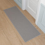 Ottomanson Hallway Runner Rug 1'10" x 6' Non Slip Solid Area Rugs Easy to Clean - Image 9