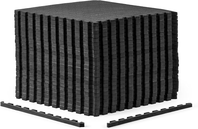 CAP Puzzle Exercise Mats | 3/4” Thick EVA Interlocking Foam Tiles by CAP