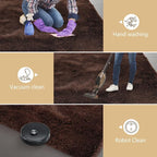 Shag Runner Rug for Bedroom Living Room 3x7 Upgrade Non-Slip Fluffy Soft - Image 5
