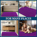 OLANLY Dog Door Mat for Muddy Paws 54x24, Absorbs Moisture and Dirt, Absorbent - Image 8