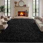 8x10 Area Rugs for Living Room Bedroom: Soft Fluffy Shag Rugs Upgrade Non-Slip - Image 2