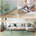 Mugorn 6x9 Rugs for Living Room, Soft Carpet Shag Kids Room Rug, Non-Slip Fuzzy - Image 5