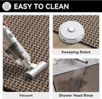 YDKGL Door Mat 17"x30", Dirt Resistant and Absorbent, Non-Slip Rubber Backing - Image 5