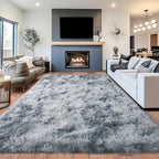 Area Rugs for Living Room 6x9, Ultra Soft Fluffy Rug for Bedroom, Modern Shaggy - Image 2