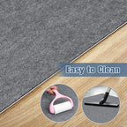 Placoot 2 Pack Desk Chair Mat for Hardwood Floor & Tile 55"" x35 Office Chair - Image 3