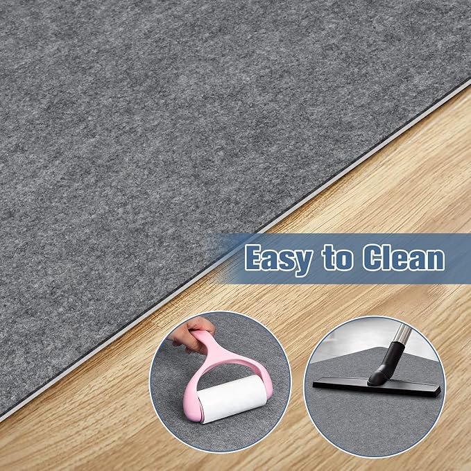 Placoot 2 Pack Desk Chair Mat for Hardwood Floor & Tile 55"" x35 Office Chair - Image 3