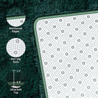 Deerhoo Large Shag Area Rugs 8 x 10, Plush Fuzzy Rugs - Image 4