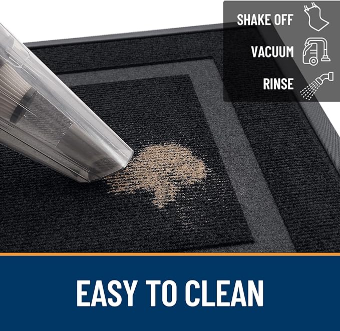 OLANLY Front Door Mat Indoor Outdoor Entrance, Waterproof All-Season, - Image 6