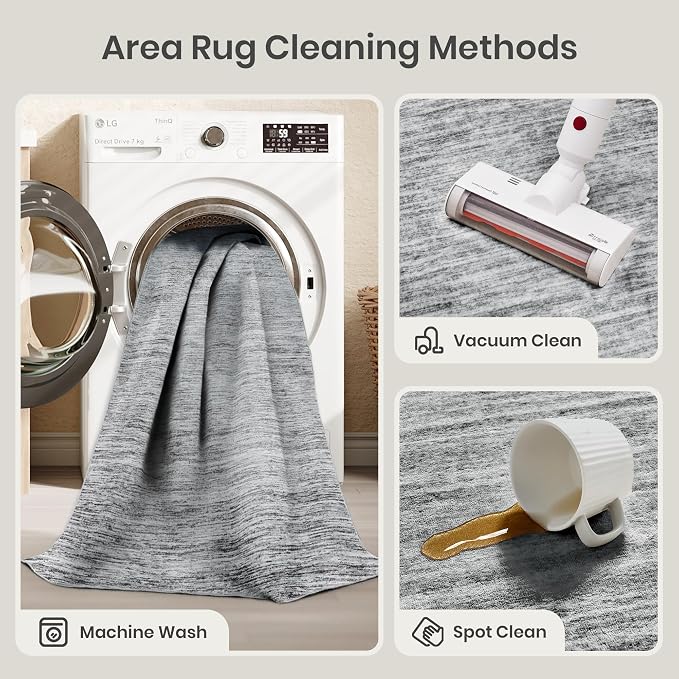 Valenrug Washable Rugs 5x7 - Image 8