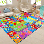 HOMORE Kids Rug, 9x12 Large Educational Rugs - Image 8