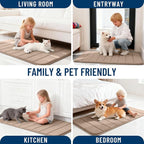 OLANLY Memory Foam Long Bathroom Rugs Runner 47x17, Super Soft Absorbent Bath - Image 9
