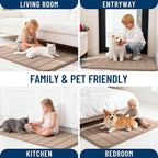 OLANLY Memory Foam Bath Mat 59x35, Super Soft Absorbent Bathroom Rugs, Quick Dry - Image 9