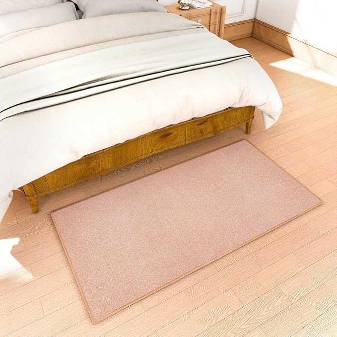 Area Rug with Non Slip Rubber Backing, Washable Soft Floor Carpet - Image 5