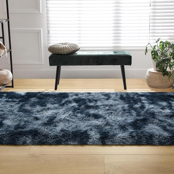 Tepook Soft Runner Rugs for Bedroom Living Room, Fluffy Plush Rug 2x6 for Kids - Image 5