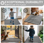 Indoor Door Mat 24x35, Dirt Resistant & Absorbent Doormat - Image 8
