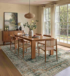 Rugxara 5x7 Area Rugs for Living Room Bedroom, Washable Rug, Non Slip & Low - Image 4