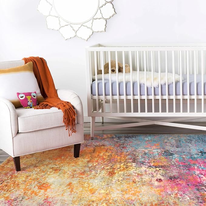 Lahome Modern Abstract Area Rug - Image 3