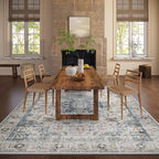 10x14 Area Rugs for Living Room: Washable Bedroom Rug Boho Vintage Rugs Stain - Image 5