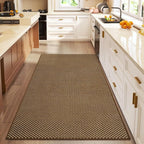 YDKGL 3x5 ft Area Rug Entryway Runner Rug Non Slip Washable, Boho Woven Kitchen - Image 3