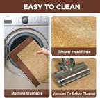 YDKGL Kitchen Runner Rugs Non Slip Washable Anti Fatigue, Super Absorbent 0.4" - Image 8