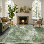 4x6 Ft Area Rugs for Living Room, Soft Non-Slip Washable Rugs Modern Abstract - Image 3