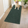 Smiry Dog Door Mat for Muddy Paws 47x24, Absorbent Dirt Trapper, Non-Slip by Smiry
