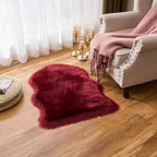 EasyJoy Ultra Soft Fluffy Shaggy Area Rug Faux Fur Rug Chair Cover Seat Pad - Image 5