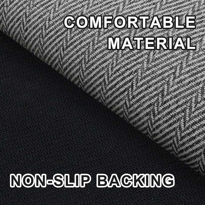 Ultra Thin Door Mat Indoor Entrance 36"x59", Low-Profile Indoor Door Mat - Image 3