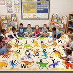 5x7 ABC Classroom Rug for Kids Playroom, Alphabet Rug by Unknown