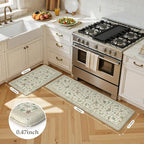 LEEVAN Anti Fatigue Mats for Kitchen Floor Non-Slip, Cushioned Kitchen Mats for - Image 2