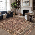 Rugxara 6x9 Area Rugs for Living Room Bedroom, Large Washable Christmas Rug - Image 4