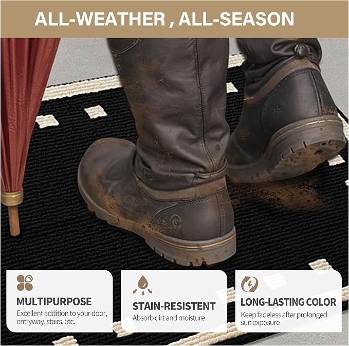 GRANNY SAYS Indoor Doormat, Non-Slip Front Door Mats, Outdoor Welcome Mat - Image 3
