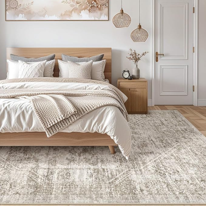 Vintage Living Room Area Rug 5x7 - Image 6